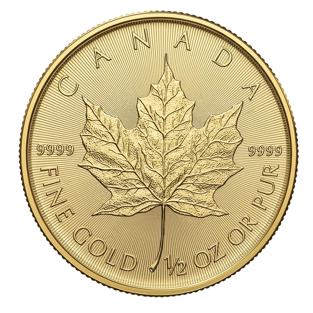 2024 1/2 oz Canadian Gold Maple Leaf Coin