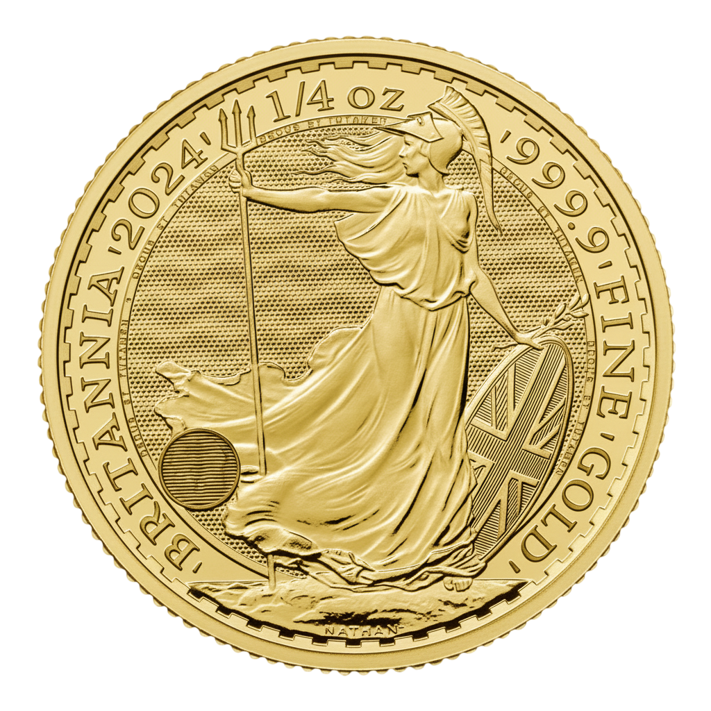 2024 1/4 oz British Gold Britannia Coin