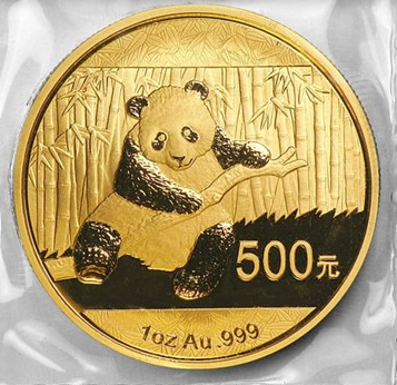 1 oz Chinese Gold Panda Coin