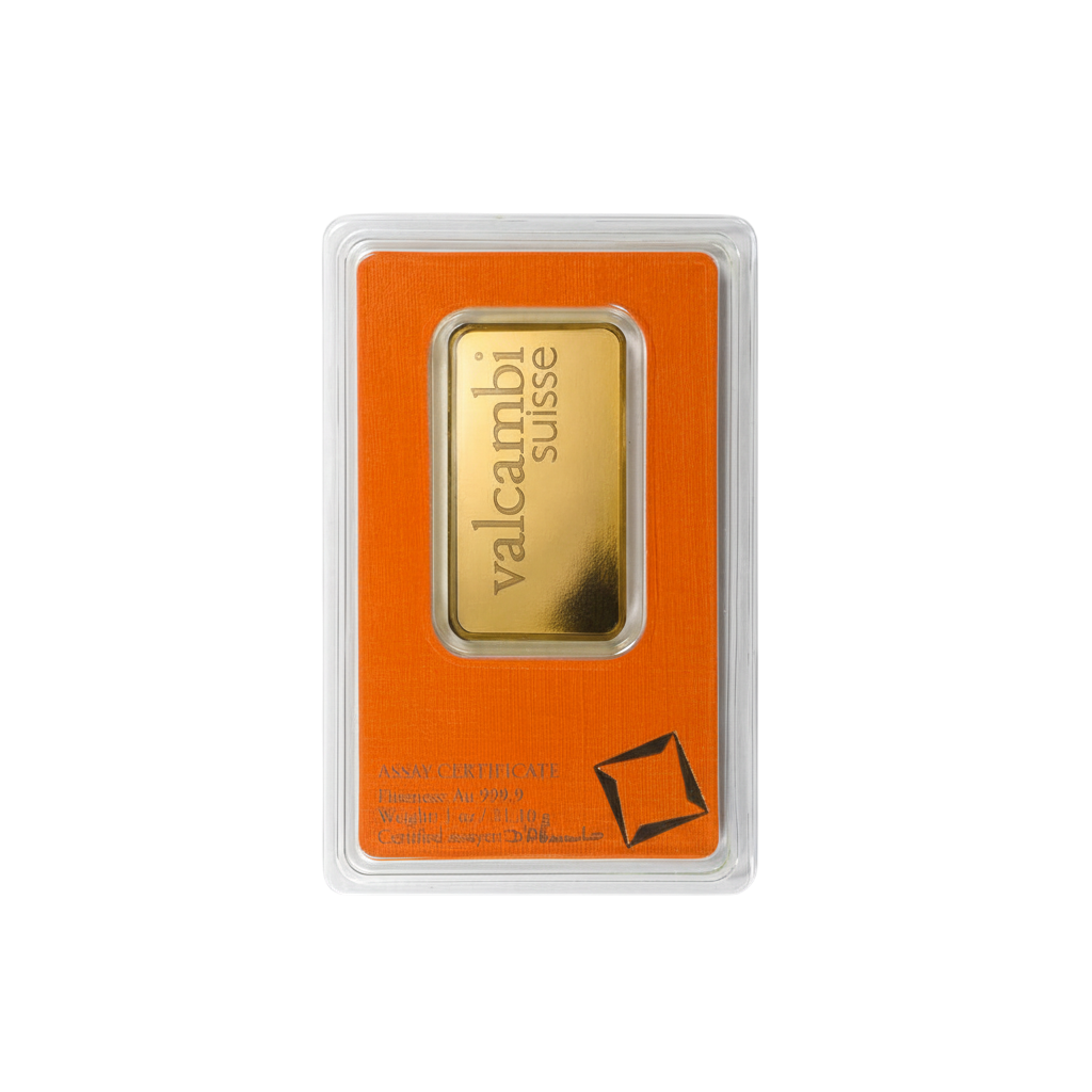 1 oz Valcambi Gold Bar