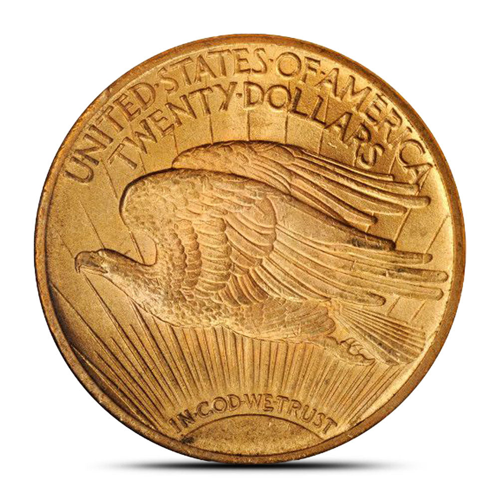 Pre-33 $20 Saint Gaudens Double Eagle Gold Coin