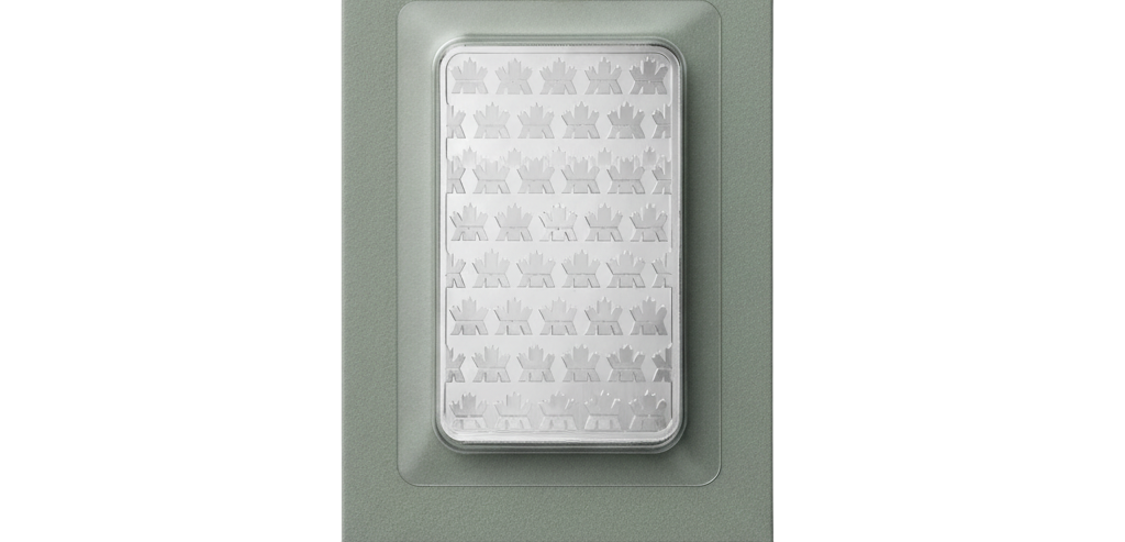 10 oz Royal Canadian Mint Silver Bar