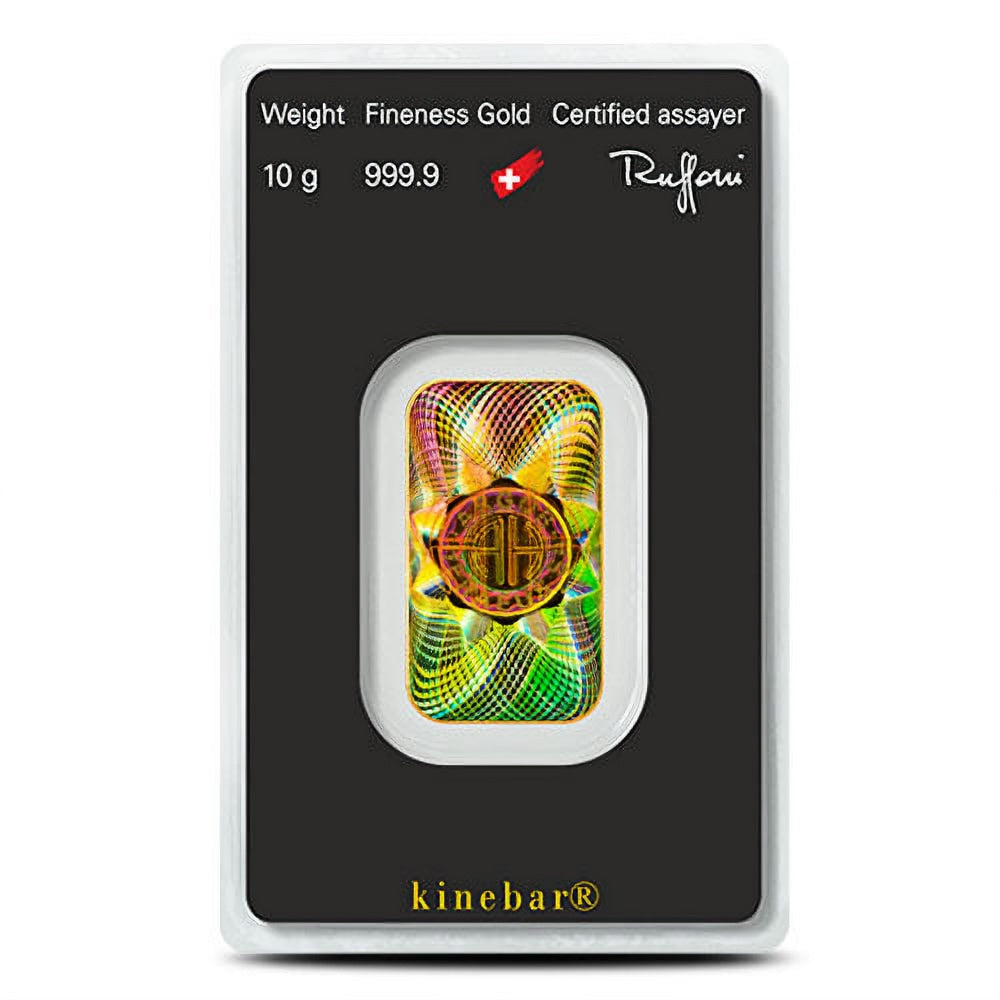 10 Gram Argor Heraeus Kinebar Gold Bar