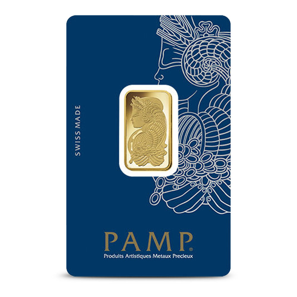 10 Gram PAMP Suisse Fortuna Veriscan Gold Bar