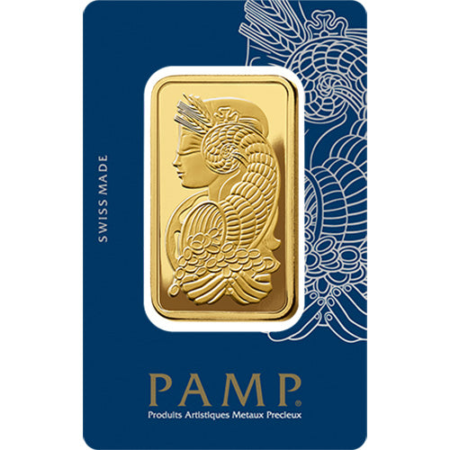100 Gram PAMP Suisse Lady Fortuna Gold Bar