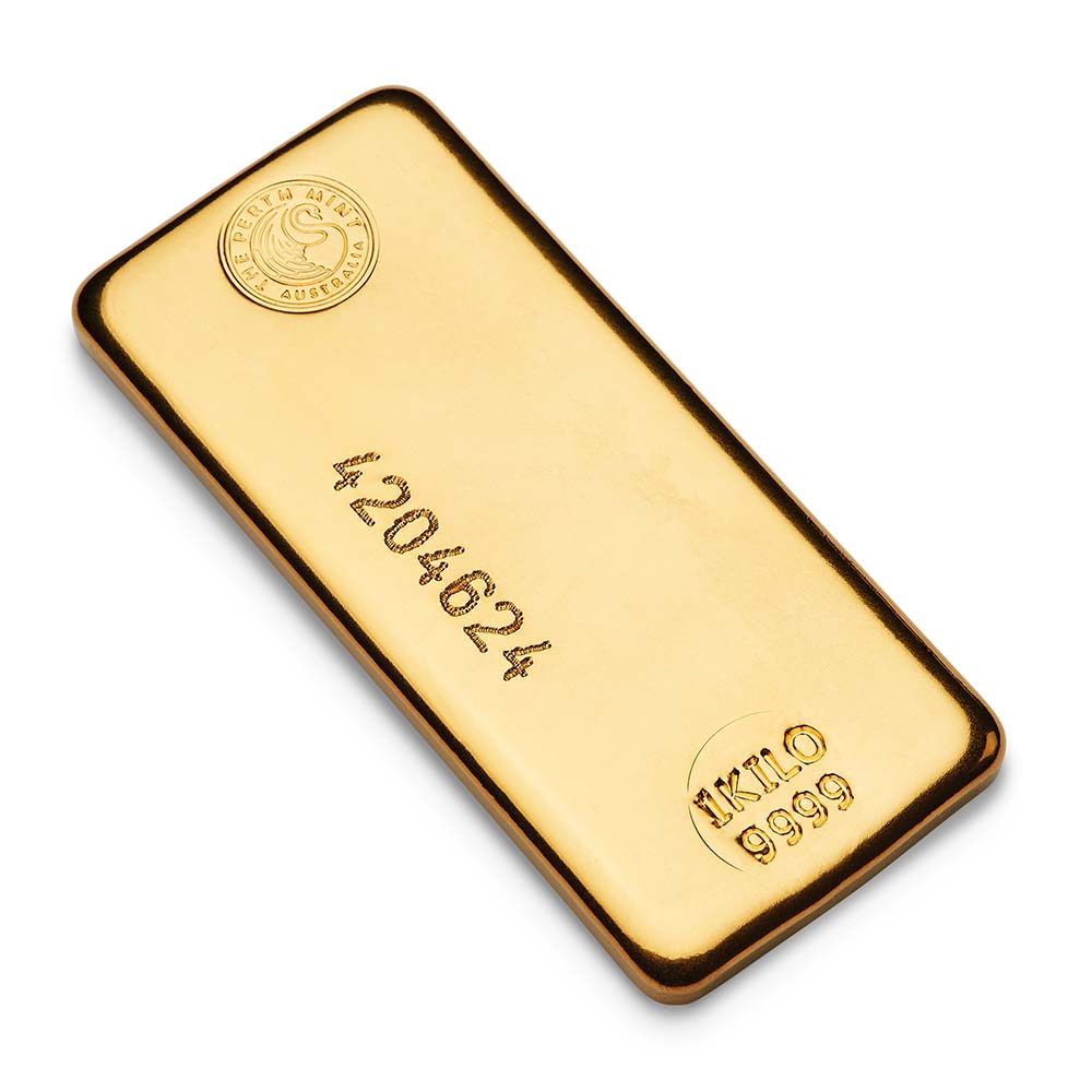 1 Kilo Perth Mint Gold Bar