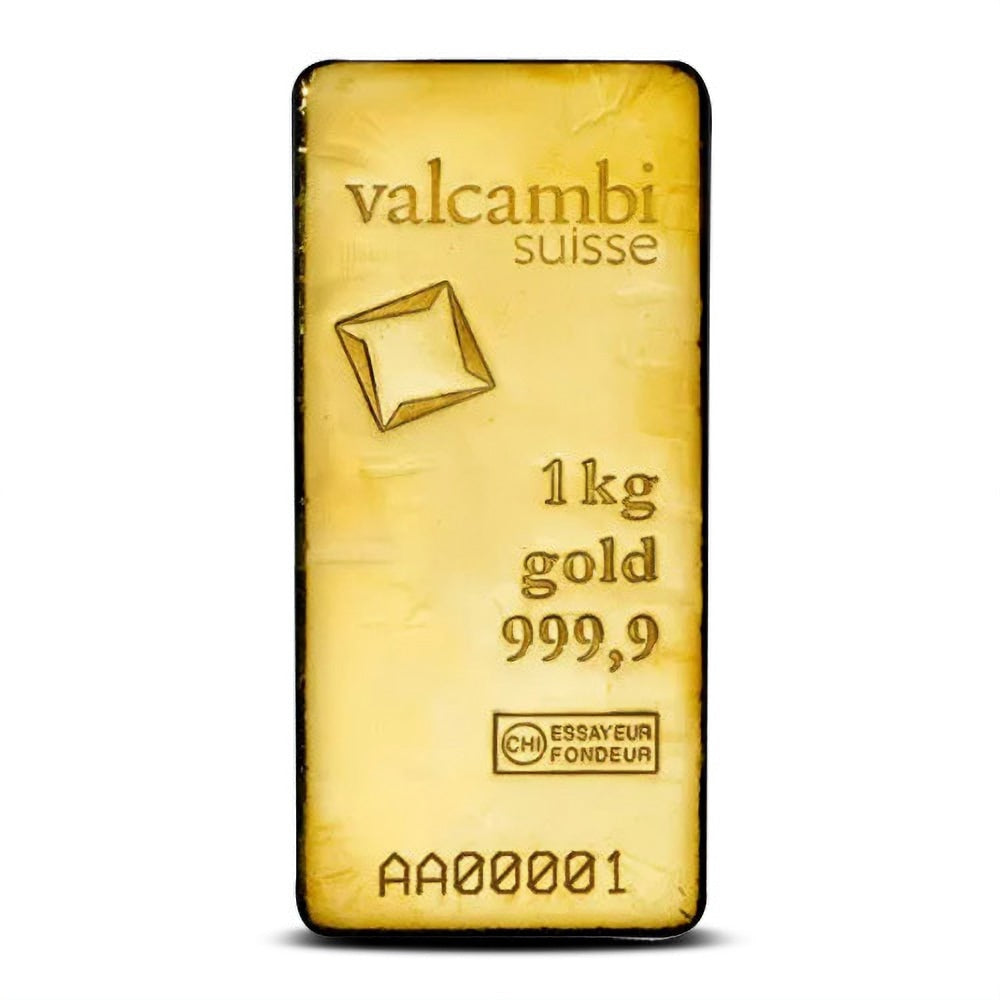 1 Kilo Valcambi Gold Bar