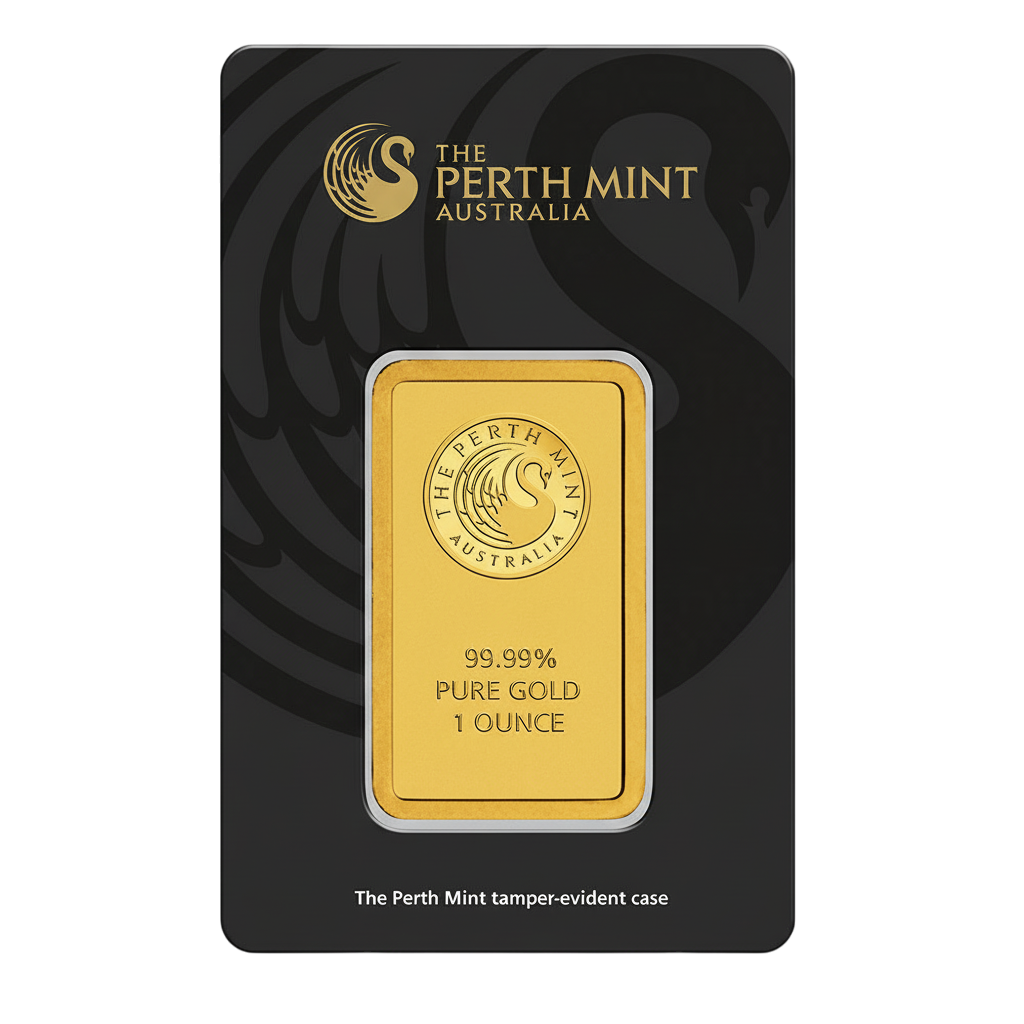 1 oz Perth Mint Gold Bar