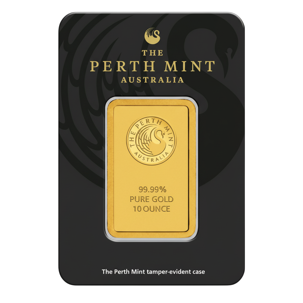 10 oz Perth Mint Gold Bar