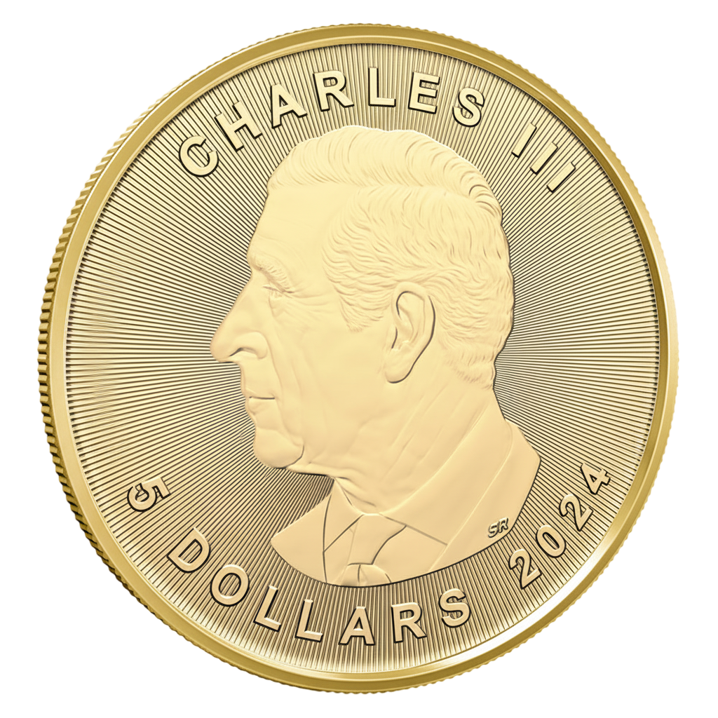 2024 1/10 oz Canadian Gold Maple Leaf Coin