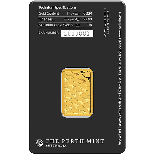 10 Gram Perth Mint Gold Bar