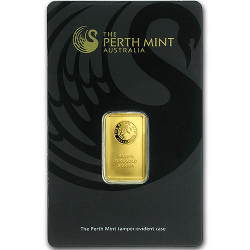 5 Gram Perth Mint Gold Bar