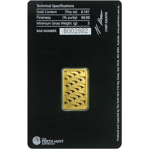 5 Gram Perth Mint Gold Bar